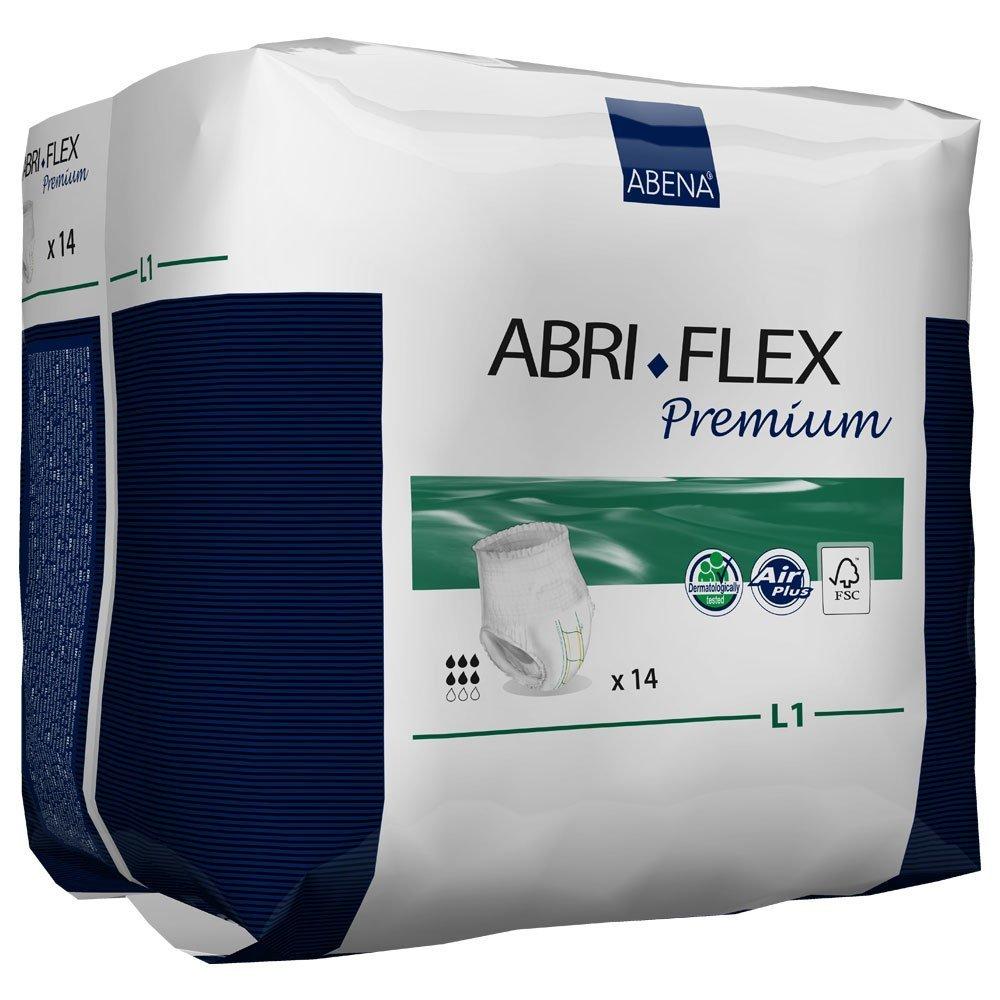 Abena Abri-Flex Premium Protective Underwear, Level 1 Large, 14 Count