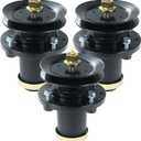 3 Pack 539131898 Spindle Assembly with 532173435 Spindle Pulley Replaces Husqvarna 539131898, 539131767 for Husqvarna TS354XD, TS 354XD, TS354D, Z 248F, TS 354D, 354 XD, TS354, Z248F Mowers