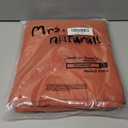 Mrs.Naturall Burnt Orange Curtains 42x54 Inches Long for Dining Room 2 Panels Blackout Room Darkening Curtain for Bedroom