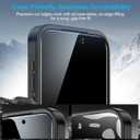 Fotbor [3+3 Pack Privacy Screen Protector for iPhone 16 Pro Max, 26 Anti-Spy & Blue Light Filter Tempered Glass with 3 Camera Lens Protectors, 3X Reinforced, Easy Alignment