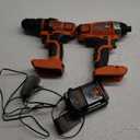 Black and Decker Cordless Impact Driver and Cordless Drill, 20V Max, With Charger Cord and charger, No Lithium Battery Included