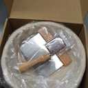 Proofing Baskets for Sourdough Bread Making, Dough Proofing Bowls Kit with Cloth Liner + Scoring Lame + Scraper for Professional & Home Sourdough Bakers (Round,8.5 inch,Set of 2)