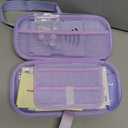 GUTIAL Accessories Bundle for Nintendo Switch Lite - Cute Kawaii NS Lite Accessories kit for Grils Boys Kids with Carrying Case, Cartoon Cover Case, Screen Protector, Stand - Purple