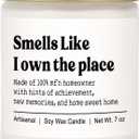 Niyewsor House Warming Gifts, New House/Home Candle, Best Housewarming Gift 2025, Closing Gifts for Home Buyers, New Homeowner, First Apartment Essentials, Handmade, 7oz