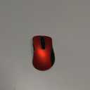 memzuoix 2.4G Wireless Mouse, 1400 DPI Mobile Optical Cordless Mouse with USB Receiver, Portable Computer Mice for Laptop, PC, Desktop, MacBook, 5 Buttons, Red