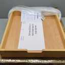 Wood Pull Out Cabinet Organizer 2 Tie 20" W x 21" D, Heavy-Duty Sliding Drawers for Inside Cabinets Storage and Organization for Kitchen, Pantry, Bathroom