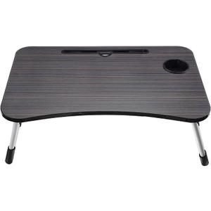 Laptop Bed Table Home Folding Laptop Desk Bed Sofa Laptop Tray Table Desk Portable Lap Small Desk for Study and Reading Foldable Computer Desk