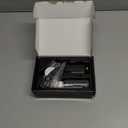 Shkalacar Motorcycle Helmet Windshield Wiper Rechargeable Waterproof Helmet Wiper Compatible with Most Visor (1200mAh)