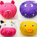 Zoie + Chloe 3D Animal Shower Caps