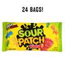 SOUR PATCH KIDS Soft & Chewy Candy, Bulk Candy, 24 - 2 oz Bags