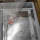 Clear Acrylic Dog Play Pen Indoor (White, 23.6H, 8)