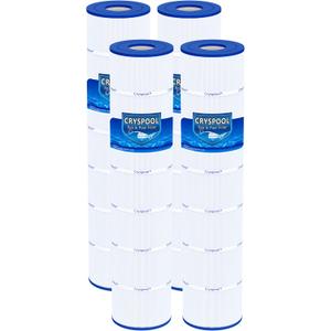 Cryspool 07116 Filter Compatible with Jandy CL580, CV580, A0104100, R0357900, PJAN-145, C-7482, FC-0820, 4145 Sq. Ft Pool Filter Cartridge, 4 Pack