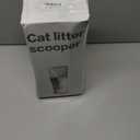 Cat Litter Scooper with Trash Container,Portable Litter Scoop Holder,Litter Scoop with Holder Provides 215 Garbage Bags,Scoop Litter Disposal System In One