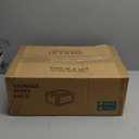 LXLXXL Storage Bins with Lids, 6 Pack Clear Plastic Storage Containers with Magnetic Acrylic Door, 19 Qt Stackable Storage Box for Home,Office Organizing