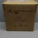 Cordless Robotic Pool Cleaner, Automatic Above Ground Pool Vacuum with 70 Mins Runtime, 15KPa