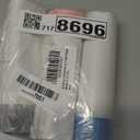 4 Gallon 60 Counts Drawstring Trash Bags, 4 Gal Unscented White Small Garbage Bags, Small Trash Can Bin Liners for Home Office Kitchen Bedroom Car, Fit 12-15 Liter