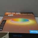 Govee Smart Ceiling Light 4300LM, RGBIC LED Ceiling Light Fixture Works with Matter, Flush Mount Light Fixture, DIY Colors, 2700K-6500K Dimmable for Bedroom, Living Room, 15 Inch, 1 Pack