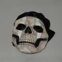 Ghost Skull Mask Full Face Unisex for War Game Outdoor Sport Halloween Cosplay (One Size)