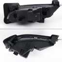 Fog Lights Compatible with Chrysler 300 2015 2016 2017 2018 2019 2020 2021 2022 2023 2024 LED Daytime Running Lamps w/Trim Bezels Left Driver & Right Passenger Side 68294009AA 68294008AA