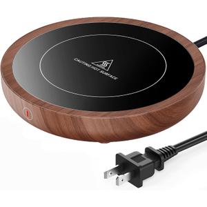 SWEETFULL Coffee Mug Warmer, 36W Electric Cup Warmer for Desk with 3-Temp Settings Advanced Temperature-Controlled Heating Coffee Gifts Accessories for Women Men Milk, Tea, Candle - Wood SWEETFULL Coffee Mug Warmer, 36W Electric Cup Warmer for Desk with 3-Temp Settings Advanced Temperature-Controlled Heating Coffee Gifts Accessories for Women Men Milk, Tea, Candle - Wood