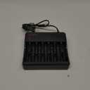 18650 Battery Charger Universal Smart Charger with LED Indicator for Flashlight Headlamp Batteries Compatible 3.7V Li-ion 26650 18500 14500 Rechargeable Batteries Charger (Only 6-Slot AC Charger)