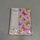 2026 Planner, Weekly and Monthly Calendar Academic Planners, Jan 2026 - Dec 2026, Planning Agenda Notebook for Office School Supplies, Red Butterflies