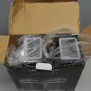 Outdoor Light Fixture,Modern Outdoor Wall Light,Black Exterior Wall Sconce,Waterproof Outside Porch Lights For House,Garage,Include 2*7W Led Bulbs 12.8 Inches 2-Tier Front Porch Light 2 Packs