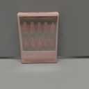 Glamnetic Press On Nails - Winter Storm | Semi-Transparent Short Almond Fake Nails, Salon Quality | 15 Sizes - 30 Nail Kit with Glue