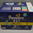 Pampers Overnight Diapers - Swaddlers Overnights - Size 6, 72 Count, Disposable Baby Diaper, Night Time Leak and Skin Protection