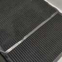 OLANLY Front Door Mat Indoor Outdoor Entrance, 2-Pack 29.5 x 17 Inch, Waterproof Heavy Duty Doormat, Fade Resistant, Low Profile, Easy Clean Patio Porch Welcome Floor Mats for Entry, Black