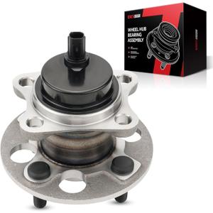 Torchbeam 512370 Rear Wheel Hub Bearing Assembly for 2007-2014 Toyota Yaris, 2012-2019 Toyota Prius C, 2013 Scion iQ Wheel Bearing 4 Lugs W/ABS