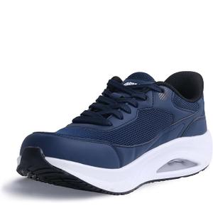 AOV Wide Toe Box Shoes for Men Arch Support Walking Shoes Plantar Fasciitis Orthotic Tennis Sneakers 10
