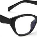 SODQW Trendy Blue Light Blocking Glasses for Women Square Frame Reduce Eyestrain Computer Glasses