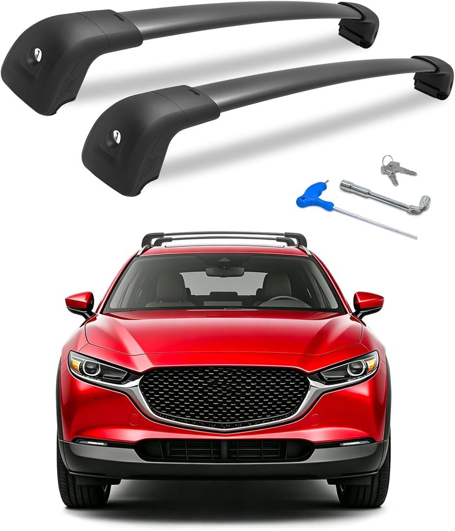 Roof Rack Cross Bars Compatible with Mazda CX30 CX-30 2020-2026