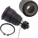 TRQ Front Suspension Kit Ball Joint Track Bar Bushing Compatible with 2005-2022 Ford F-250 Super Duty F-350 Super Duty 2005-2016 F-450 Super Duty F-550 Super Duty