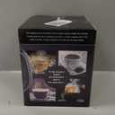 OVENTE Electric Kettle, 1.5L Borosilicate Glass Countertop Water Heater and Boiler for Coffee or Tea, BPA-Free, Auto Shut-Off, Boil-Dry Protection, Removable and Washable Spout Filter, Black KG83B (1.6 Quarts)