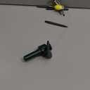 Solar or Battery Powered Fluttering Hummingbird, Real Feather Wings and Tails