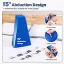 Hip Abduction Pillow- Pillow for Hip Replacement Surgery for Leg Support and Prevention of Dislocation - Suitable for The Elderly, Disabled, and postoperative Patients