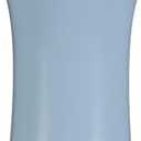 YOHKOH Mini Vacuum Insulated Water Bottle With Bamboo Lid - Stainless Steel Thermos Water Bottle for Women Girls Kids, Metal Sports Hot and Cold Water Bottle Leak-Proof BPA-Free (11.8oz,Blue)