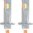 Compatible with Ford Focus 2012 2013 2014 2015 2016 2017 2018 Front Light Bulbs Combo, H1 High Beam & H11 Low Beam and H11 Fog Light Bulbs Combo,6500K White, 1:1 Direct Plug and Play,Pack of 6