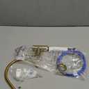 Drinking Water Faucet for Kitchen Sink, Gold Kitchen Water Filter Faucet Stainless Steel for Reverse Osmosis or Water Filtration System Beverage Non-Air Gap RO Faucet Gold Finish