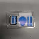 EWUONU[2 Pack Apple Watch Screen Protector 41mm Series 9 Series 8/7 Tempered Glass, 3D Full Coverage Waterproof Bubble-Free Anti-Scratch HD Clear Film for iWatch 9/8/7 41mm (Black)