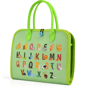 Montessori Spanish Activity Busy Book for Toddlers