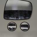 Driver Side Mirror Glass Heated Exterior With Backing Plate Fit for Kia Sorento 2011 2012 2013 2014 2015 Replace 876111U200 876111U100 876111U000, Left