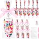 Blosssound 12 Sets Garden Shovels Bulk Gardening Gift for Women Gift Set Thanksgiving Garden Tools Floral Hand Heavy Duty Trowels Thank You Cards with Bags for Christmas Mom Birthday Teacher