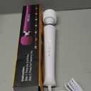 Power Massager Big Tool Electric Foot Neck Back Hand Leg Arm Shoulder Massage Aches Sports Recovery for Women (White Color)