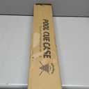 Adhafera Pool Cue Case, 2 X 2 Hard Pool Stick Case, Made of Faux Leather Billiards Accessories (Black)