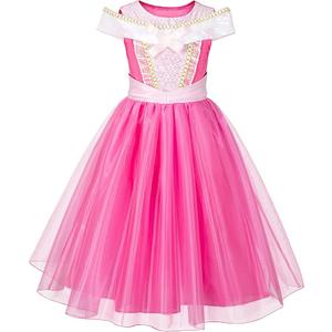 Pink Princess Costume Dress Size 120