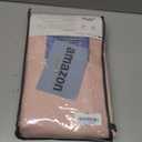 100% Blackout Shield Linen Blackout Curtains for Bedroom 102 Inches Long, Back Tab/Rod Pocket Living Room Drapes, Thermal Insulated Blackout Curtains 2 Panels Set, 50" W x 102" L, Blush Pink