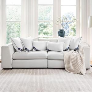 MIULEE 20x20 Pillow Inserts Set of 2 Throw Pillows 20 Inch Premium Down Alternative Pillow Inserts Decorative Pillow Stuffer for Sofa, Couch (20x20 inch, Set of 2)